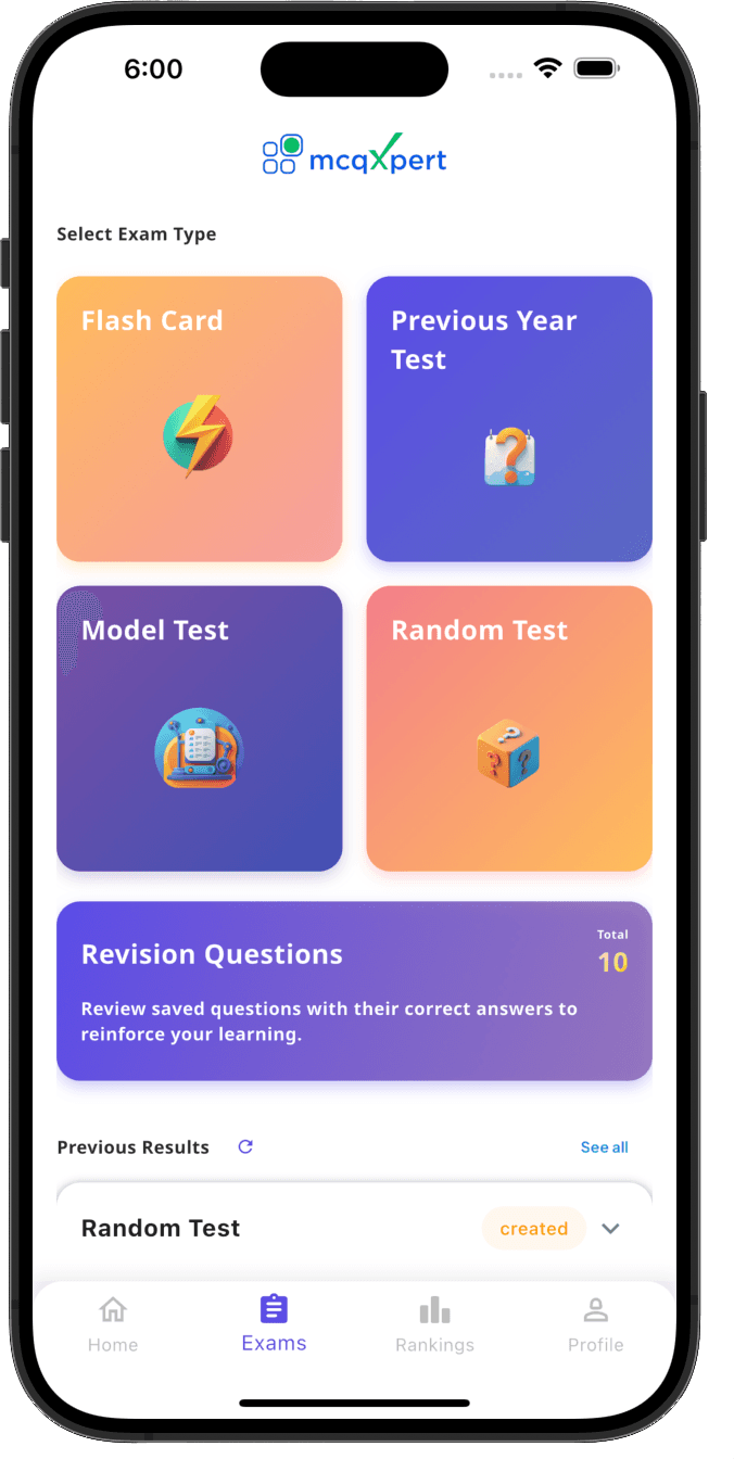 Exam Dashboard