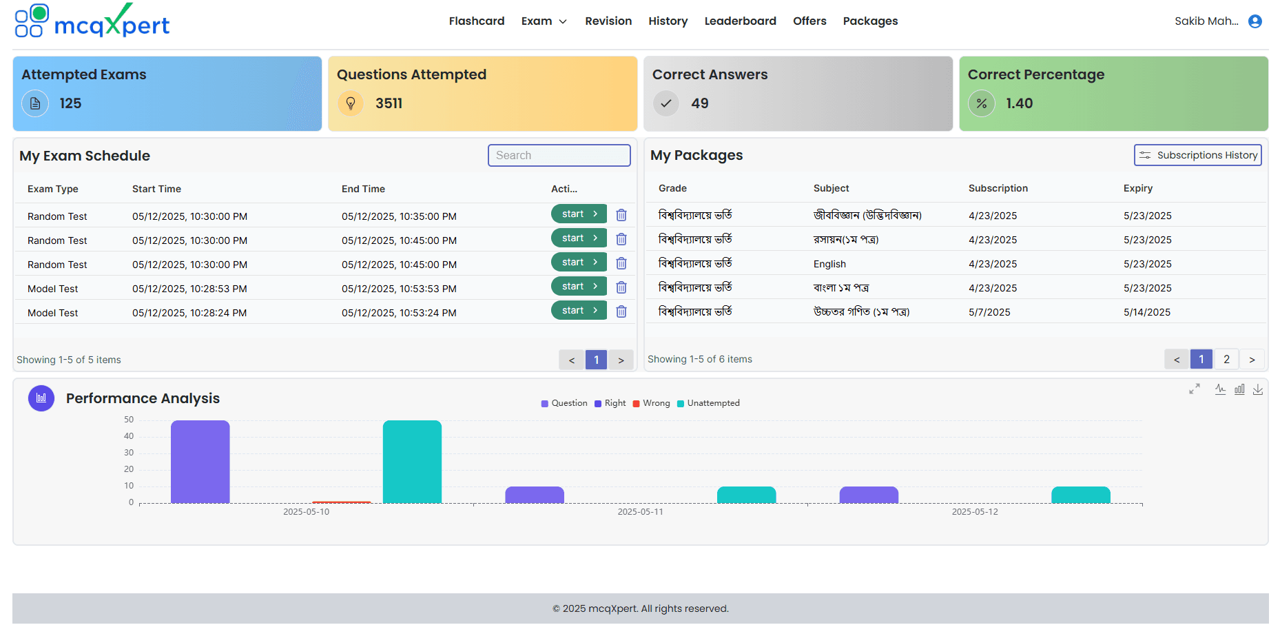 Interactive Homepage